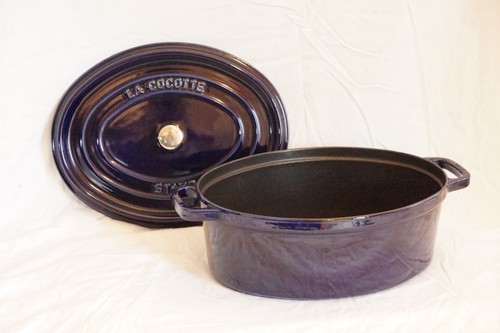 Rare cocotte staub 37 - cocotte, blue