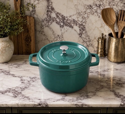 Staub enameled cast - staub, qt