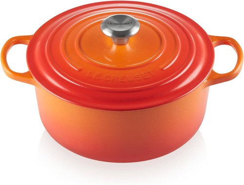 Cast iron round signature - round,