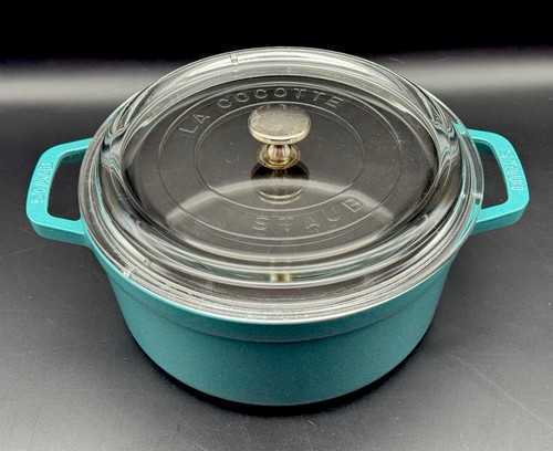 Staub cocotte enameled - enameled, cast